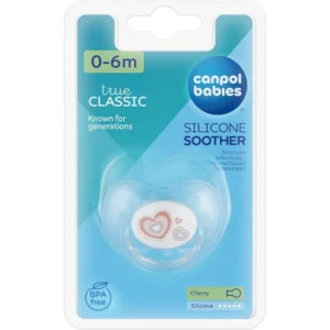كانبول سكاته سيليكون مهدئة مشطوفه نجمه وهلال حلقة مضيئه 0-6 شهور | Canpol Skath Silicone Mhdya Mshtwfh Njmh Whlal Hlqa Mdyyh 0-6 Months