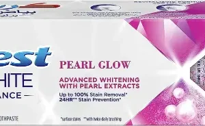 كريست. 3دي أبيض معجون أسنان 75مل بريليانسي لؤلؤي جلو | Crest. 3d White Toothpaste 75ml Brilliance Pearl Glow