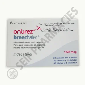 أونبريز بريزهالير 150 ميكروجرام 30 كبسولة + بخاخ | Onbrez Breezhaler 150 Mcg 30 Cap + Inhaler
