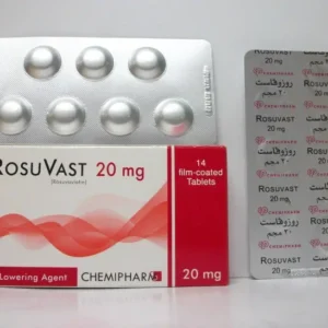 روسوفاست 20 مجم 14 قرص | Rosuvast 20 Mg 14 Tab