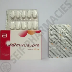 ليبانثيل سوبرا 160 مجم 30 قرص | Lipanthyl Supra 160 Mg 30 Tab
