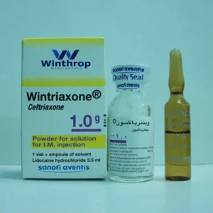 أوينترياكسون 1 جم آي.إم 1 فيال | Wintriaxone 1 Gm I.M 1 Vial