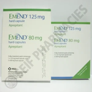 إيميند 125 مجم 1 كبسولة + 80 مجم 2 كبسولة | Emend 125 Mg 1 Cap + 80 Mg 2 Cap