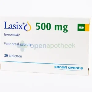لازيكس 500 مجم 20 قرص | Lasix 500 Mg 20 Tab