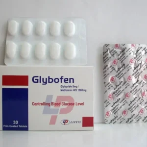 Glybofen 5 Mg / 1000 Mg 30 Tab
