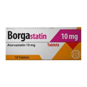 بورجاستاتين 10 مجم 10 قرص | Borgastatin 10 Mg 10 Tab