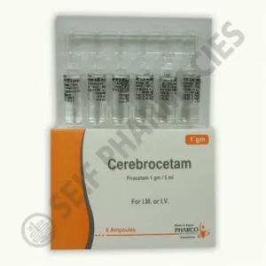 Cerebrocetam 1 Gm / 5 Ml 6 Amp