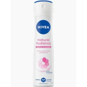 نيفيا مزيل عرق سبراي حريمي ناتشورال ريديانس / فيرنس 150 مل | Nivea Deod Spr. F/W 150Ml Natural Radiance / Fairness