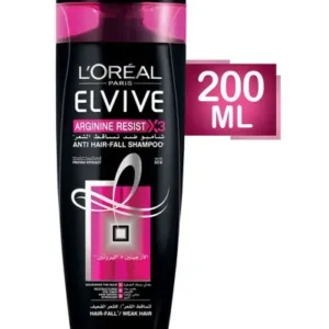لوريال الفيف فل ريسست ارجينيني شامبو ضد سقوط الشعر 200 مل | Loreal Elvive Fall Resist Arginine Sh. 200Ml Anti-H.fall
