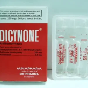 ديسينون 250 مجم / 2 مل 3 أمبول | Dicynone 250 Mg / 2 Ml 3 Amp