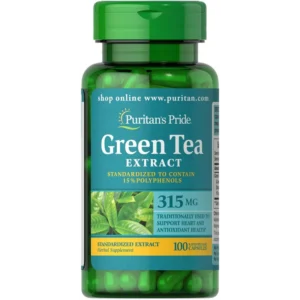 أخضر شاي خلاصة 315 مجم 100 كبسولة | Green Tea Extract 315 Mg 100 Cap
