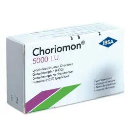 كوريومون 5000 آي.يو ( 1+1 ) فيال مكرر | Choriomon 5000 I.U ( 1+1 ) Vial Repeated