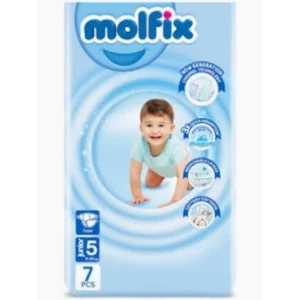 مولفيكس جونيور رقم (5) 7 قطع 11-25 كجم | Molfix Junior No (5) 7 Pieces 11-25 Kg