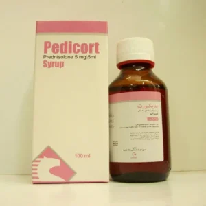 بيديكورت 5 مجم / 5 مل شراب 100 مل | Pedicort 5 Mg / 5 Ml Syrup 100 Ml