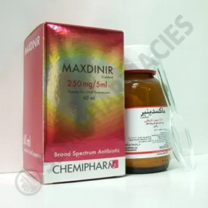 ماكسدينير 250 مجم / 5 مل معلق 60 مل | Maxdinir 250 Mg / 5 Ml Susp 60 Ml