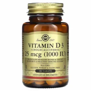 فيتامين - دي 1000 وحدة دولية 180 قرص | Vitamin - D 1000 I.U. 180 Tab