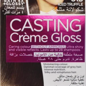 لوريال كاستنج صبغة شعر لامعة خالية من الامونيا كريم / 5.13 اشي نود براون | Loreal Kastnj Hair Dye Hair Lamaa Khalya From Alamwnya Cream / 5.13 Ashy Nude Brown