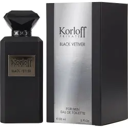 كورلوف بلاك فيتيفير او دي تواليت 50مل | Korloff. Black Vitiver Edt 50Ml