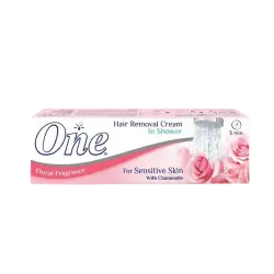 وان شاور كريم لازالة الشعر للبشرة الحساسة 90 جم ( عرض خاص ) | One H.remover In Shower Cr. 90Gm Sens. Skin #