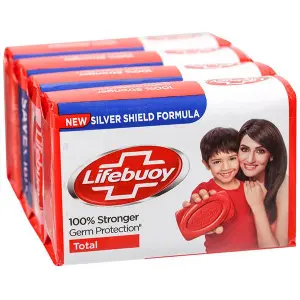 لايف بوي ضد البكتريا صابون متكامل 4×125 جم ( عرض خاص ) | Life Boy Anti Bacteria Soap Mtkaml 4×125 Gm ( Offer Special )