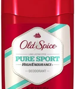 اولد سبايس مزيل عرق هاي اندرانس ستيك بيور سبورت رول اون 63 جم | Old Spice High Endurance Deod Stick 63G Pure Sport Red