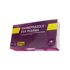 ايزوميبرازول-ايفا فارما 20 مجم 20 قرص | Esomeprazole-Eva Pharma 20 Mg 20 Tab