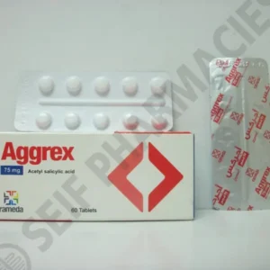 أجريكس 75 مجم 60 قرص | Aggrex 75 Mg 60 Tab