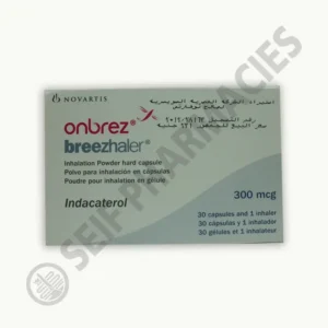أونبريز بريزهالير 300 ميكروجرام 30 كبسولة + بخاخ | Onbrez Breezhaler 300 Mcg 30 Cap + Inhaler