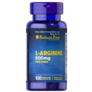 إل - أرجينين 500 مجم 100 كبسولة ( فري فورم ) | L - Arginine 500 Mg 100 Cap ( Free Form )