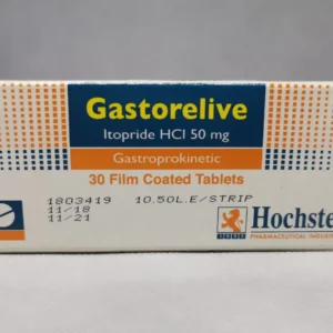 جاستوريليف 50 مجم 30 قرص | Gastorelive 50 Mg 30 Tab
