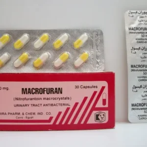 ماكروفوران 50 مجم 30 كبسولة | Macrofuran 50 Mg 30 Cap