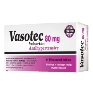 فاسوتيك 80 مجم 14 قرص | Vasotec 80 Mg 14 Tab
