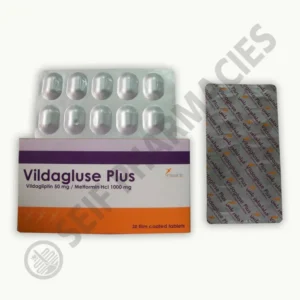 فيلداجلوس بلس 50 مجم / 1000 مجم 30 قرص | Vildagluse Plus 50 Mg / 1000 Mg 30 Tab