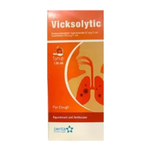 فيكسوليتيك شراب 120 مل | Vicksolytic Syrup 120 Ml