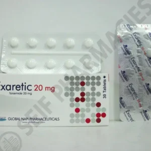 إيكساريتيك 20 مجم 30 قرص | Exaretic 20 Mg 30 Tab