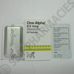 وان ألفا 0.5 ميكروجرام 30 كبسولة | One Alpha 0.5 Mcg 30 Cap