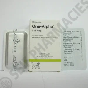 وان ألفا 0.25 ميكروجرام 30 كبسولة | One Alpha 0.25 Mcg 30 Cap