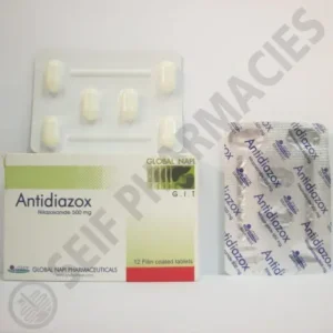 أنتيديازوكس 500 مجم 12 قرص | Antidiazox 500 Mg 12 Tab