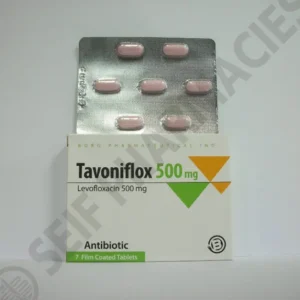 تافونيفلوكس 500 مجم 7 قرص | Tavoniflox 500 Mg 7 Tab