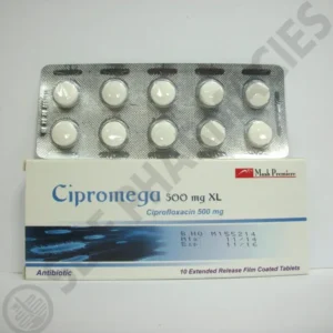 سيبروميجا إكس لارج 500 مجم 10 قرص | Cipromega Xl 500 Mg 10 Tab