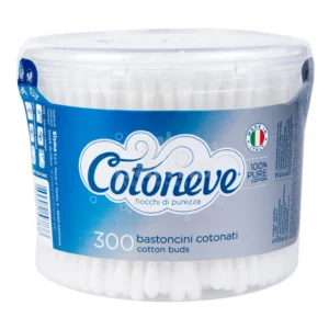 كوتونيف 300 قطن بودسلاغـــي قطن أذن 300 عود مستطيل | Cotoneve 300 Cotton BudsLaghy Cotton Adhn 300 Oud Msttyl
