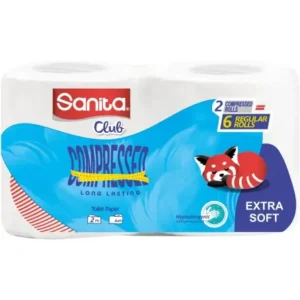 سانيتا كلوب بكر تواليت مضغوط 2 قطعة | Sanita Club Rolls Toilette Mdghwt 2 Piece