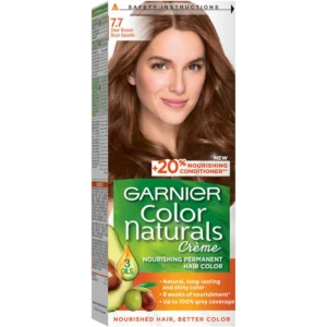 غارنييه صبغه شعر كولور ناتشرالز كريم / 7.7 ديب براون | Garnier Color Naturals H.cr. 7.7 Deer Brown