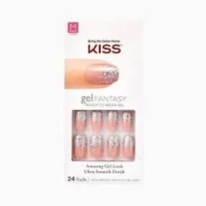 كيس جل فانتازي كود 6645 أظافر - روك كاندي أظافر صناعية | Kiss Gel Fantasy Code 6645 Nails - Rock Candy Nails Artificial