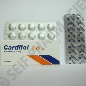 كارديلول 6.25 مجم 30 قرص | Cardilol 6.25 Mg 30 Tab