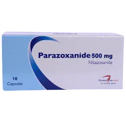بارازوكسانيد 500 مجم 18 كبسولة | Parazoxanide 500 Mg 18 Cap