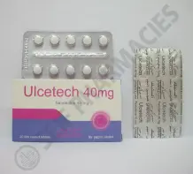 أولسيتيك 40 مجم 20 قرص | Ulcetech 40 Mg 20 Tab