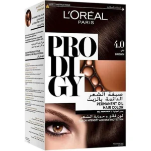 لوريال برودجي بيرمنينت صبغة شعر بدون امونيا براون سيفيا 4.0 | Loreal Prodigy Permanent H.color 4.0 Brown / Sepia