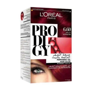 لوريال برودجي بيرمنينت صبغة شعر بدون امونيا روبي ريد - ريد لايتست براون 6.6 | Loreal Prodigy Permanent H.color 6.6 Ruby Red / Red Lightest Brown