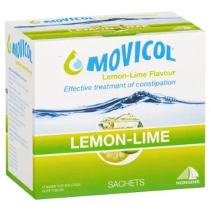 موفيكول بودرة (ليمون و ليم) 20 أكياس إكس 13.8 جم | Movicol Powder (Lemon And Lime) 20 Sachets X 13.8 Gm